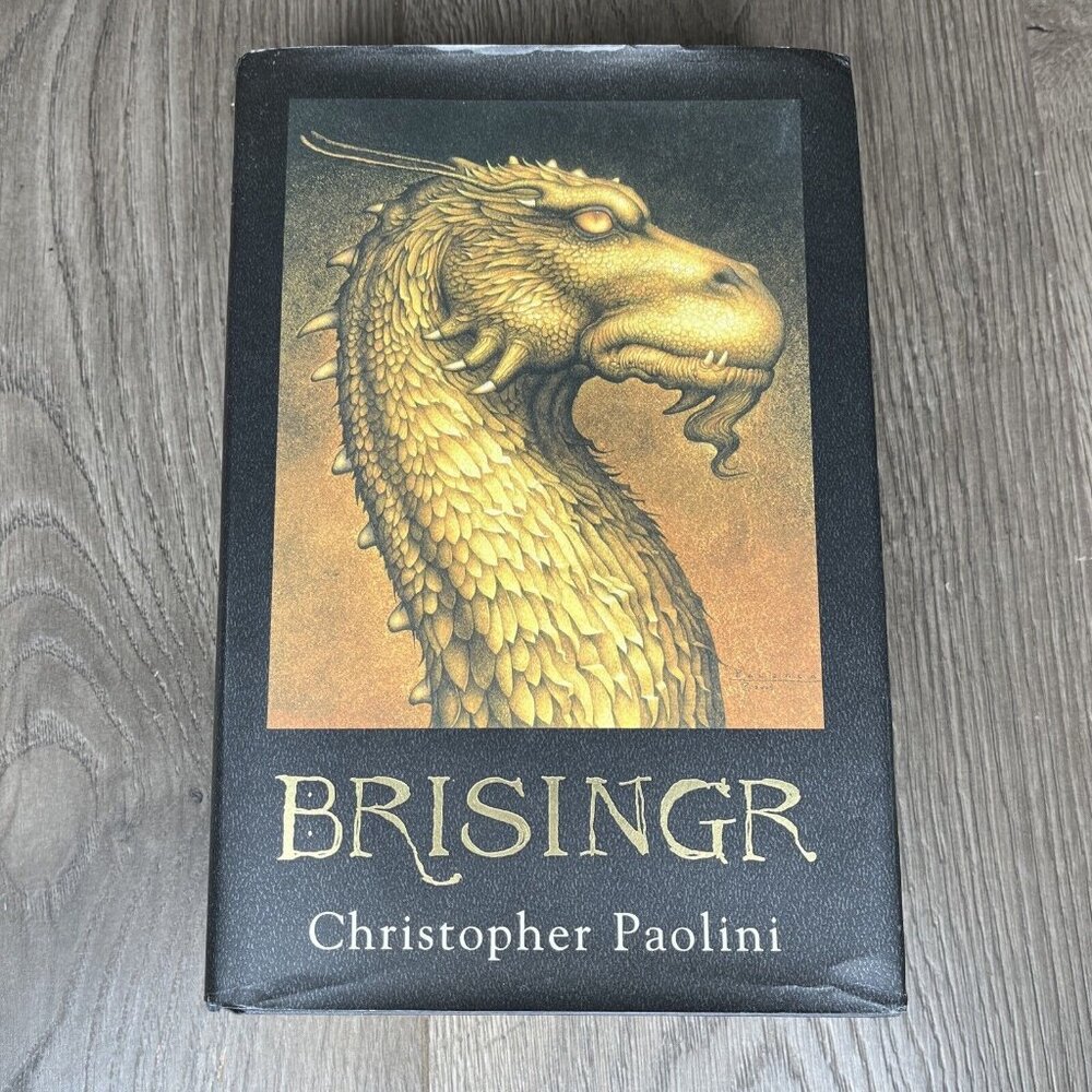 Brisingr Inheritance Cycle Book 3 - Eragon- by C. Paolini 2008 1st Edition HC - Picture 1 of 10